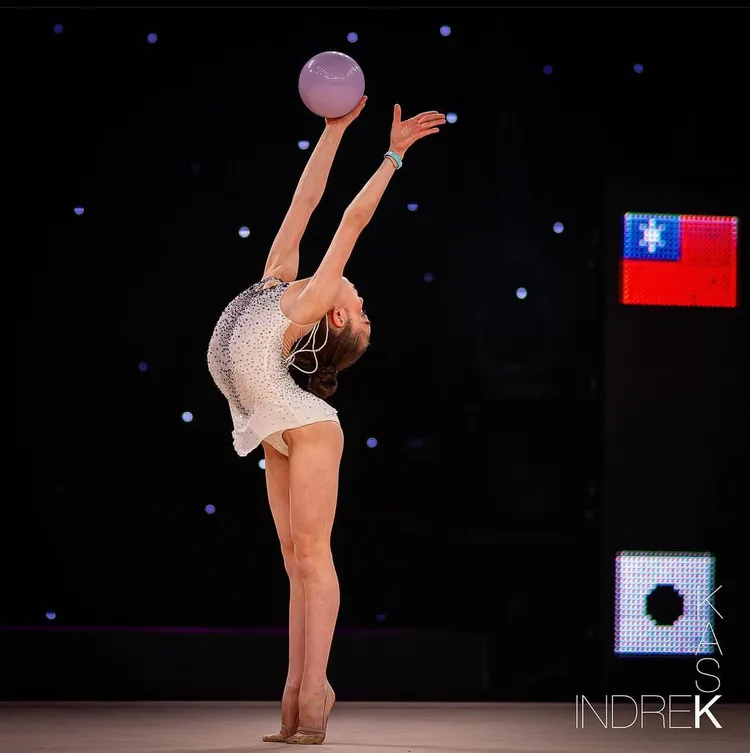 歐洲學校中年級李昕霏演出令人驚艷。瑞星提供