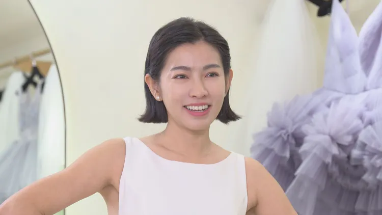 米可白想要學習角色追愛的勇敢。台視提供