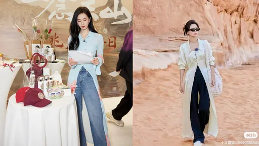  洋裝＋長褲太難搭？　學劉詩詩、辛芷蕾層次感穿搭秒擁大長腿