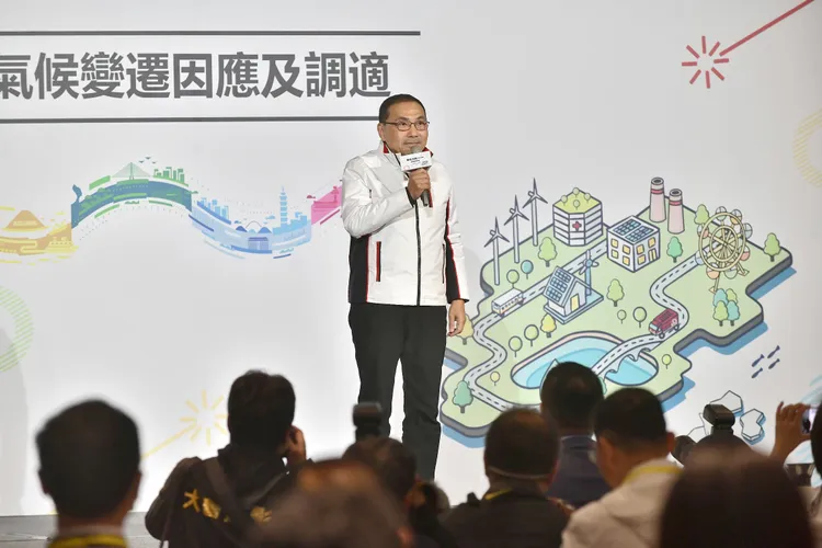 侯友宜指出4縣市共提出103件共同決策事件，已經解決30件。翻攝畫面