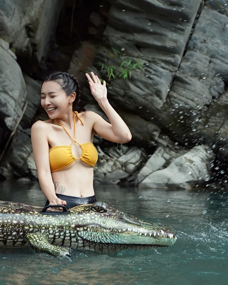 吳婉君熱愛戶外活動。翻攝吳婉君臉書