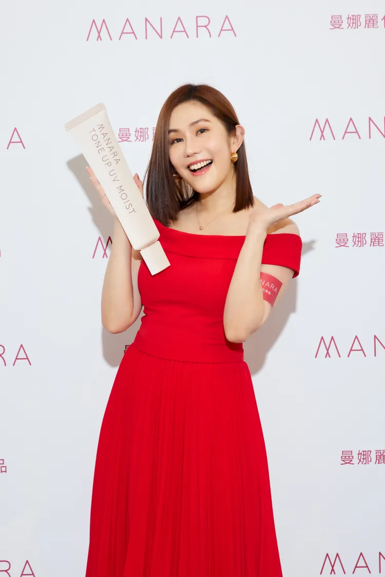 王宇婕狀態頗佳。MANARA曼娜麗提供