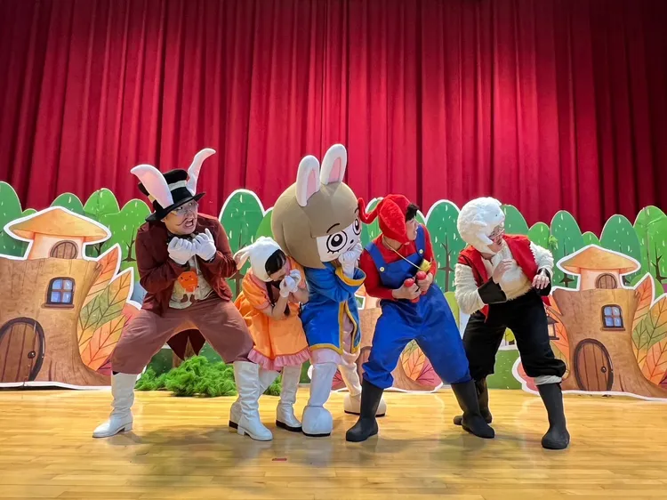 海波兒童劇團劇照。新竹市府提供
