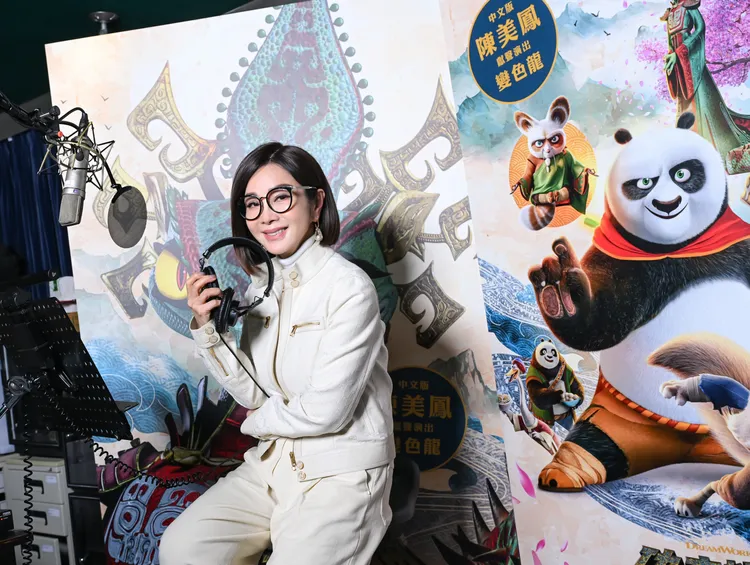 陳美鳳首次挑戰好萊塢動畫配音。UIP提供