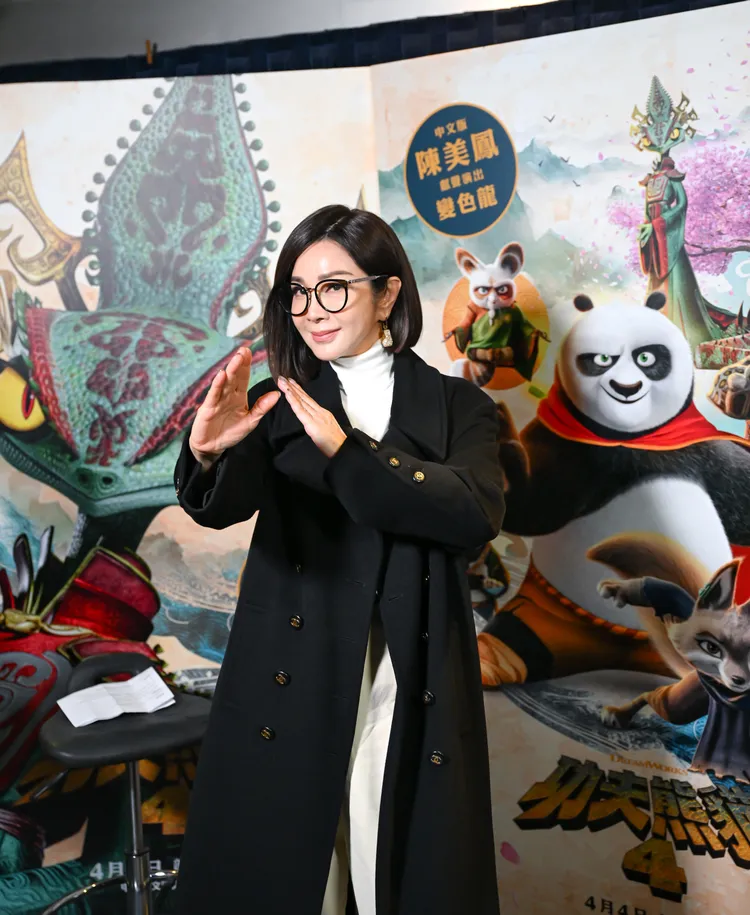 陳美鳳保養得宜。UIP提供