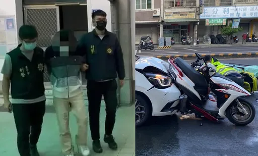 台中惡男開車撞死29歲工程師！竟現場叼菸輕浮　活該！2度放警鴿子遭拘提到案