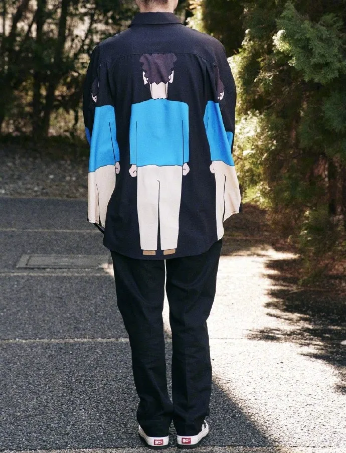 襯衫背面也還是野原廣志。翻攝日_推微博