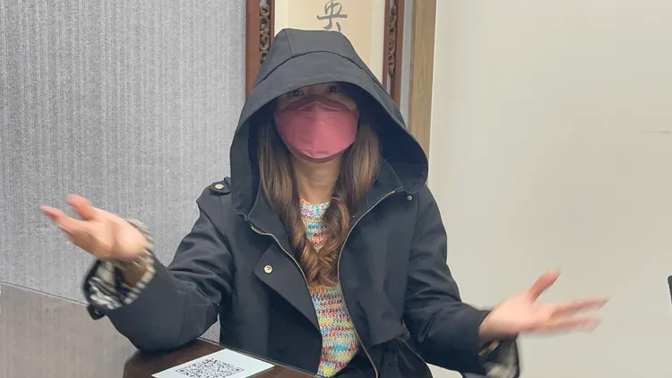 被害人指控，羅女在協調還款時雙手一攤表示沒錢。張沛森攝