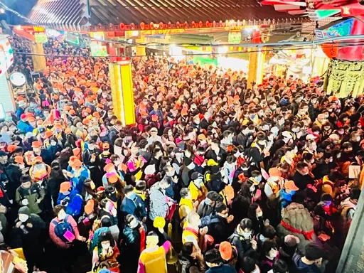 白沙屯媽祖進香人數破紀錄 醫籲香燈腳謹記「擠疫夏」3字訣