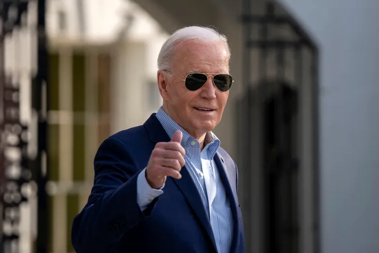 美國總統拜登近日元氣十足，信心滿滿。路透社