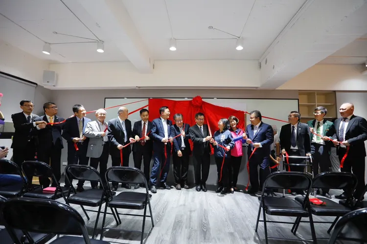 公會透過公開販售1代會館，並舉辦教育訓練盈餘買下2代會館，將資源實質回饋給公會會員。葉家銘攝