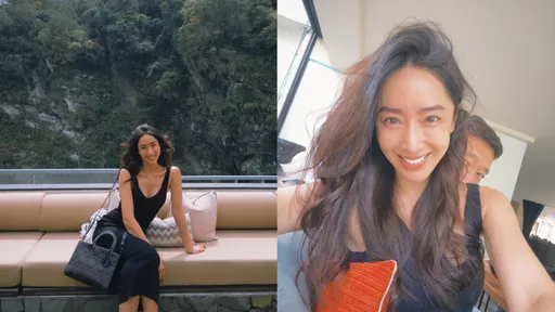 隋棠偕老公Tony遊太魯閣 「新歡」相伴9年婚甜出蜜