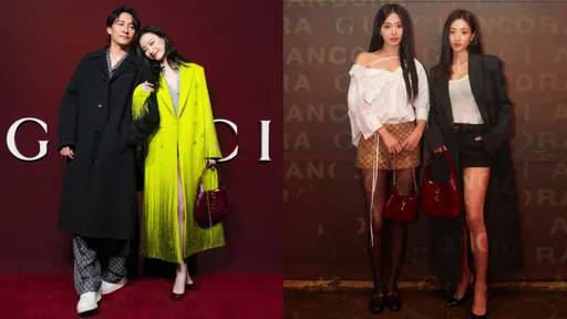 子瑜為GUCCI穿黑絲秀長腿 難得跑時尚趴這點被嘆「可惜了」