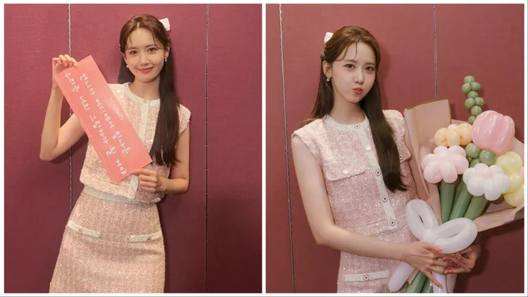 潤娥穿上背心、短裙相當俏皮。翻攝X