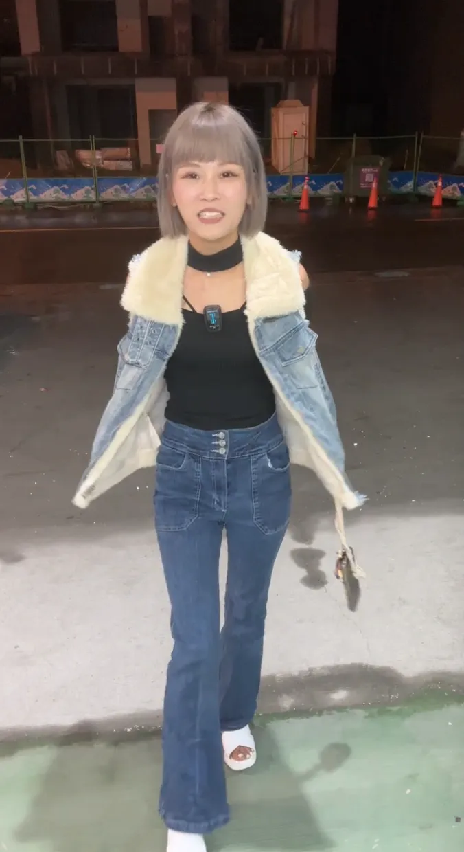 丟丟妹向粉絲報平安。翻攝樓頂揪樓下FB