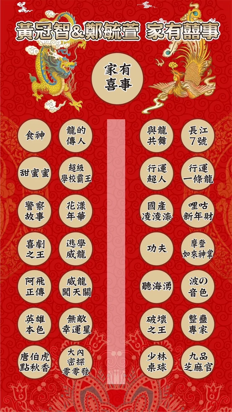 婚宴座次表別有巧思。影一製作所提供