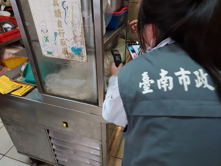 南市衛生局將持續稽查粄條相關的店家。衛生局提供