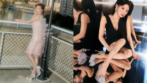 林志玲拍雜誌封面好仙　套超閃水晶鞋與薇娟比神顏又尬美腿