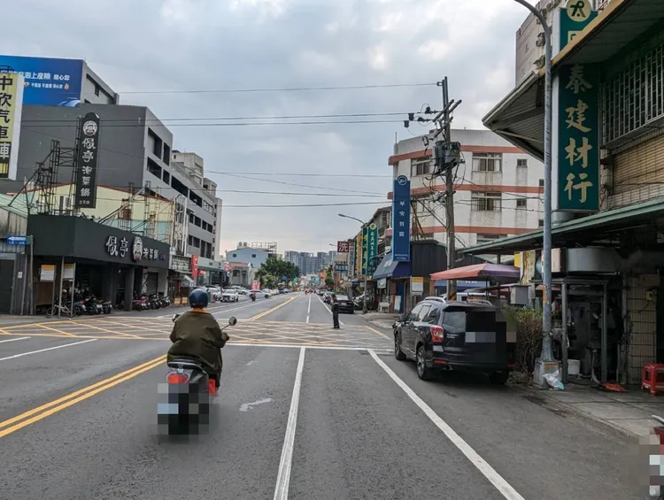 事故發生路段。民眾提供