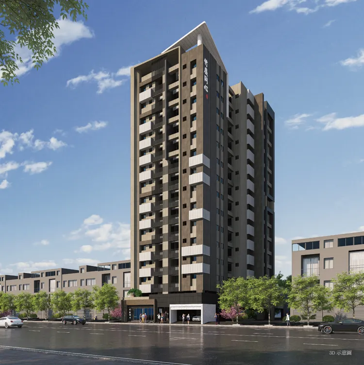 竹慶同心外觀示意圖。