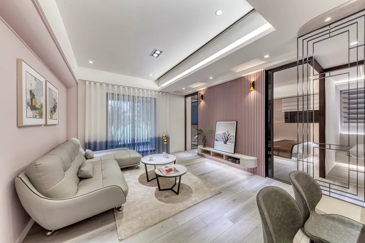 竹慶同心客廳示意圖。