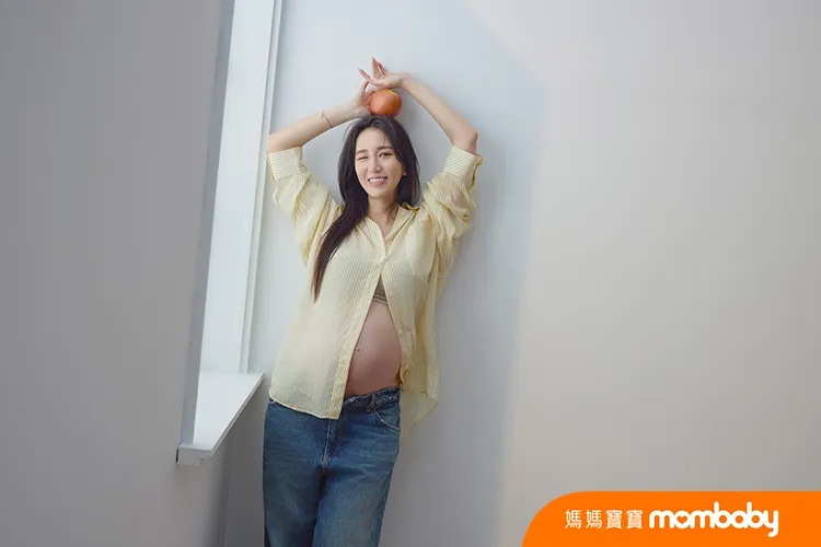 黃暐婷Apple孕期中沒受荷爾蒙的影響。媽媽寶寶雜誌提供
