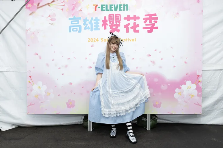 卡莉怪妞今晚擔任高雄櫻花季首日到處第2組表演嘉賓。寬寬整合行銷提供