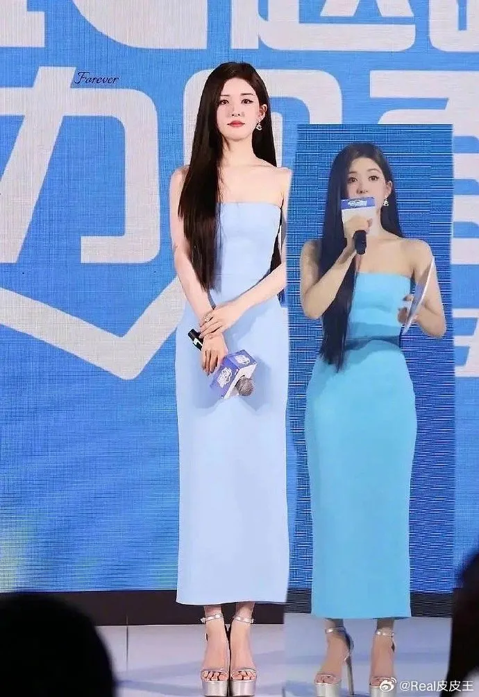 趙露思美照修圖往往「下手太重」。翻攝皮皮王微博