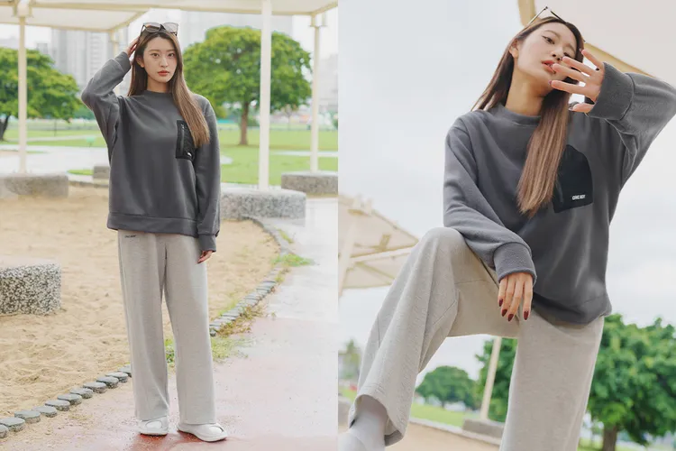 拖鞋搭襪子外出的造型，是現下許多明星出席活動時的流行裝扮。