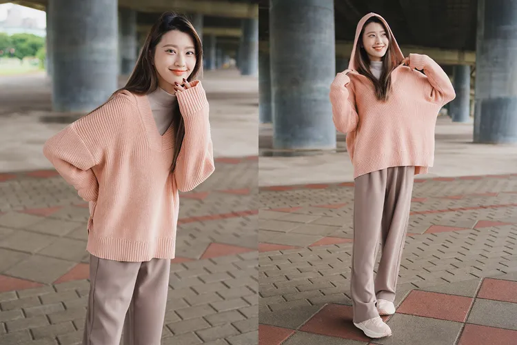 寬鬆毛衣可正式可休閒，任何場合都能亮麗出場。