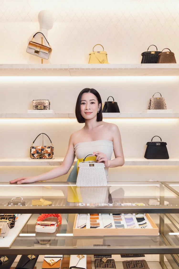 佘詩曼在港劇《新聞女王》再創事業高峰。品牌提供