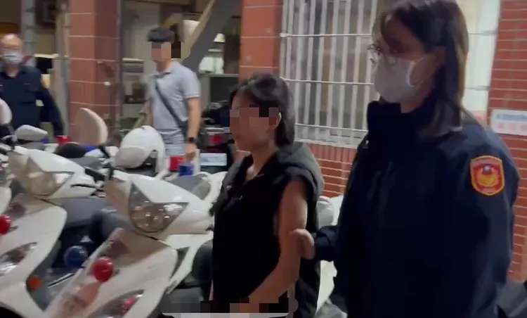 范女被移民署帶回收容待遣返。警方提供