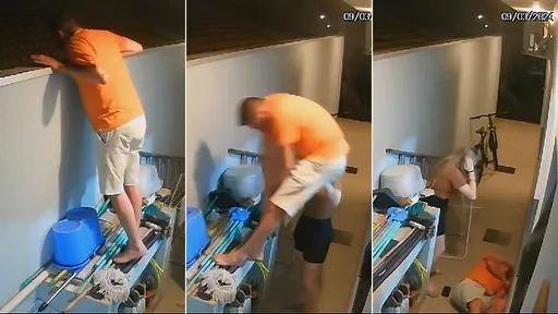 驚悚影片｜探頭找槍聲來源　好奇男被「1槍射臉」死在自家陽台