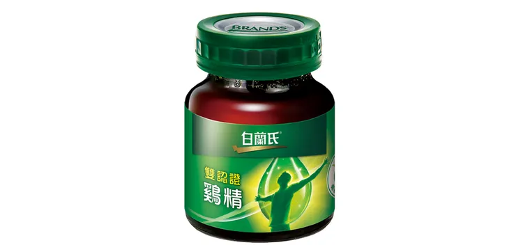 每天早上來一瓶白蘭氏雙認證鷄精，提神補體力。