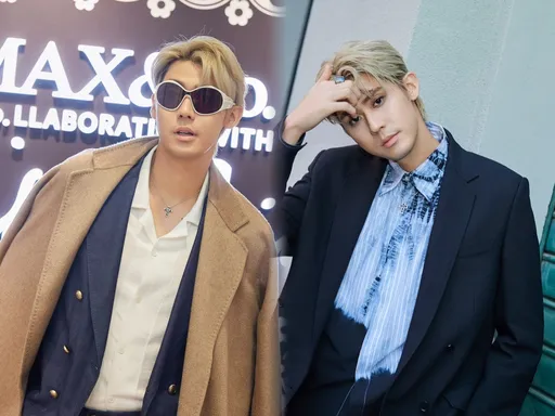 李玉璽枯坐8小時漂染奶茶金髮 搭機15小時不覺累開心享受耍廢