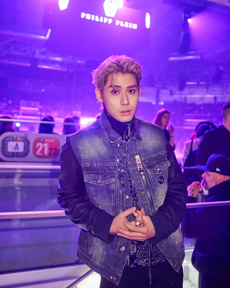 李玉璽這造型類韓國歐巴。晴空鳥提供