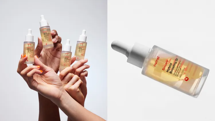 nomel真誠・雙重煥顏油擁有7:3的完美油水比例，30ml ／980元。品牌提供