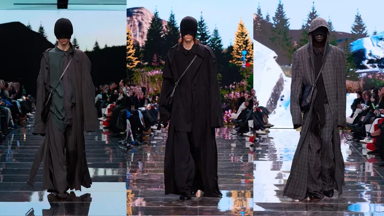 BALENCIAGA 2024秋冬大秀。品牌提供