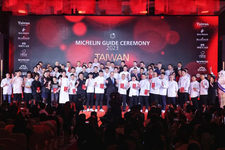 米其林指南2023年公布星級餐廳。資料照片