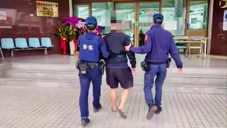 警方約談相關涉案人到案。讀者提供