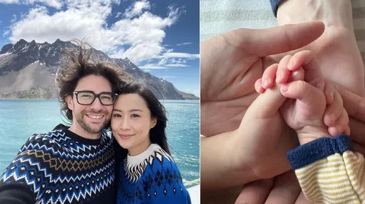 港星陳法拉生下混血兒!再婚嫁法國學霸老公 幸福秀四口之家