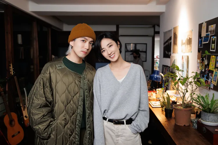 林宥嘉新歌MV驚喜找來桂綸鎂助陣。華研國際提供