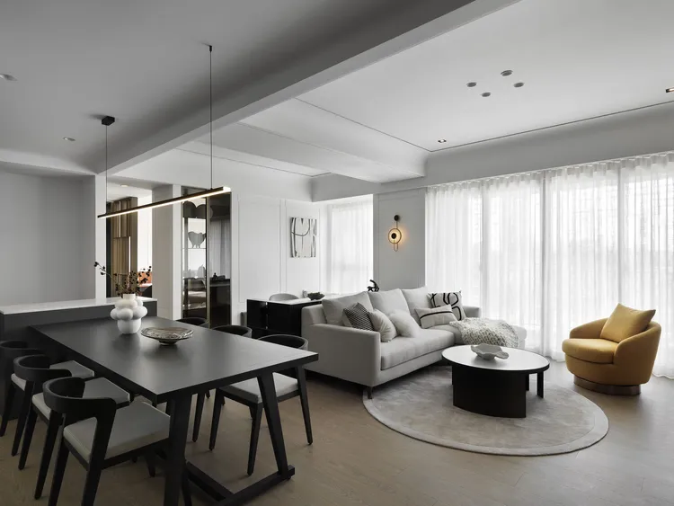 樣品屋實景拍攝示意圖。