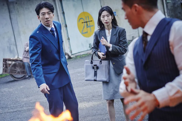 傅孟柏與市原隼人有激烈對手戲。欣蘭企業股份有限公司