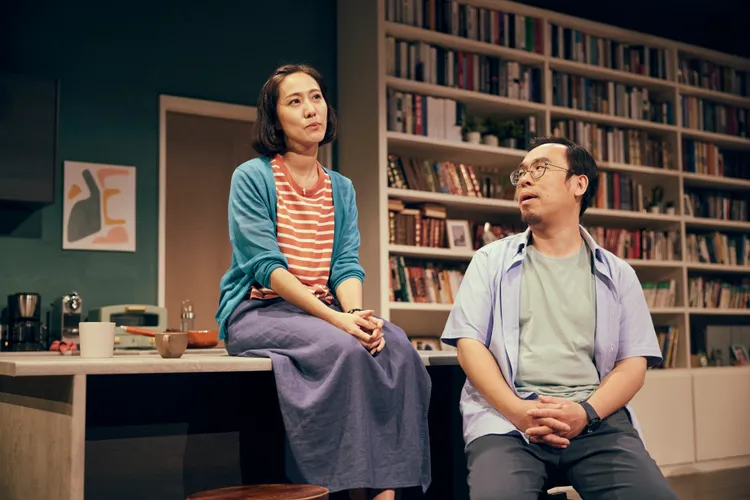 張詩盈（左）感嘆有了小孩之後更難找到Me Time。寬想國際娛樂提供