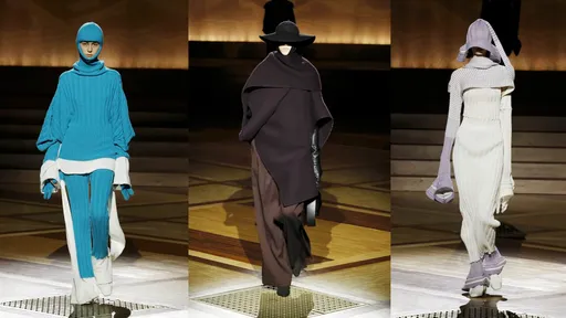 巴黎時裝周｜ISSEY MIYAKE續用一塊布大玩廓形　模特穿「牽牛花」出場