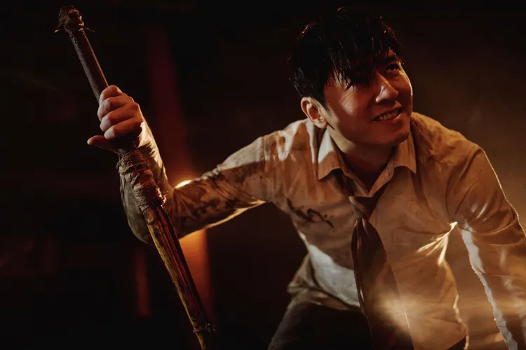 李國毅《商魂》反派情緒轉折大，展現精湛演技。民視提供 