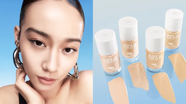 MAKE UP FOR EVER粉無痕活潤精華粉底液，1850元。品牌提供