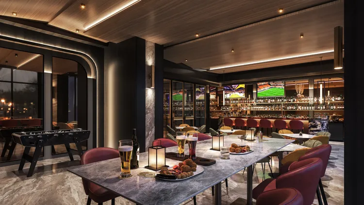 「清景麟國家公園」休閒設施多元，並攜手「台南晶英酒店」提供加值活動。清景麟建築團隊提供