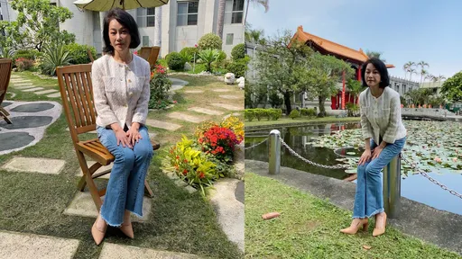 古典美人邱于庭攜兒暢談凍齡秘訣 研發精油熱愛創作